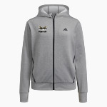 FOSTER HIGH SCHOOL FALCONS <span class="pdp-name-mascot">FOSTER FALCONS</span> adidas Women's Game & Go Full Zip Training Hoody Front Thumbnail