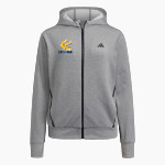 Grant County Braves The Official Online Store <span class="pdp-name-mascot">Grant County Braves</span> adidas Women's Game & Go Full Zip Training Hoody Front Thumbnail