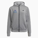 WOLVERINE-HOOSIER ATHLETIC CONFERENCE adidas Women's Game & Go Full Zip Training Hoody Front Thumbnail