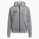 Fuentes Eagles <span class="pdp-name-mascot">Fuentes Eagles</span> adidas Women's Game & Go Full Zip Training Hoody Front Thumbnail