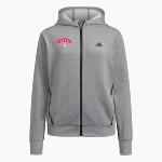 CENTRAL HIGH SCHOOL RED DEVILS <span class="pdp-name-mascot">CENTRAL RED DEVILS</span> adidas Women's Game & Go Full Zip Training Hoody Front Thumbnail
