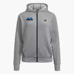 WATERTOWN HIGH SCHOOL GOSLINGS adidas Women's Game & Go Full Zip Training Hoody Front Thumbnail