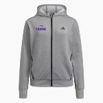 Coudersport Area Falcons <span class="pdp-name-mascot">Coudersport Area High School Falcons</span> adidas Women's Game & Go Full Zip Training Hoody Front Thumbnail