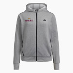 Dater Cougars <span class="pdp-name-mascot">Gilbert A. Dater Cougars</span> adidas Women's Game & Go Full Zip Training Hoody Front Thumbnail