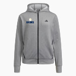 Holy Trinity Hawks <span class="pdp-name-mascot">Holy Trinity Hawks</span> adidas Women's Game & Go Full Zip Training Hoody Front Thumbnail