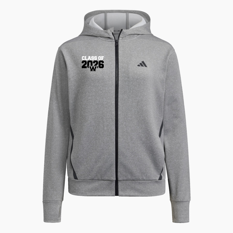 WALTER WELLBORN HIGH SCHOOL PANTHERS <span class="pdp-name-mascot">WALTER H WELLBORN PANTHERS</span> adidas Women's Game & Go Full Zip Training Hoody
