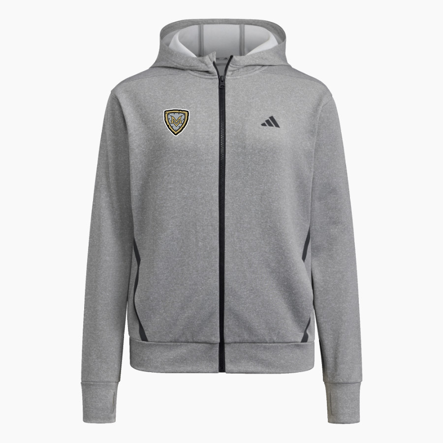 Mt Vernon Marauders adidas Women's Game & Go Full Zip Training Hoody