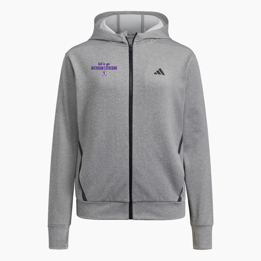 Michigan Lutheran Titans <span class="pdp-name-mascot">Michigan Lutheran High School Titans</span> adidas Women's Game & Go Full Zip Training Hoody