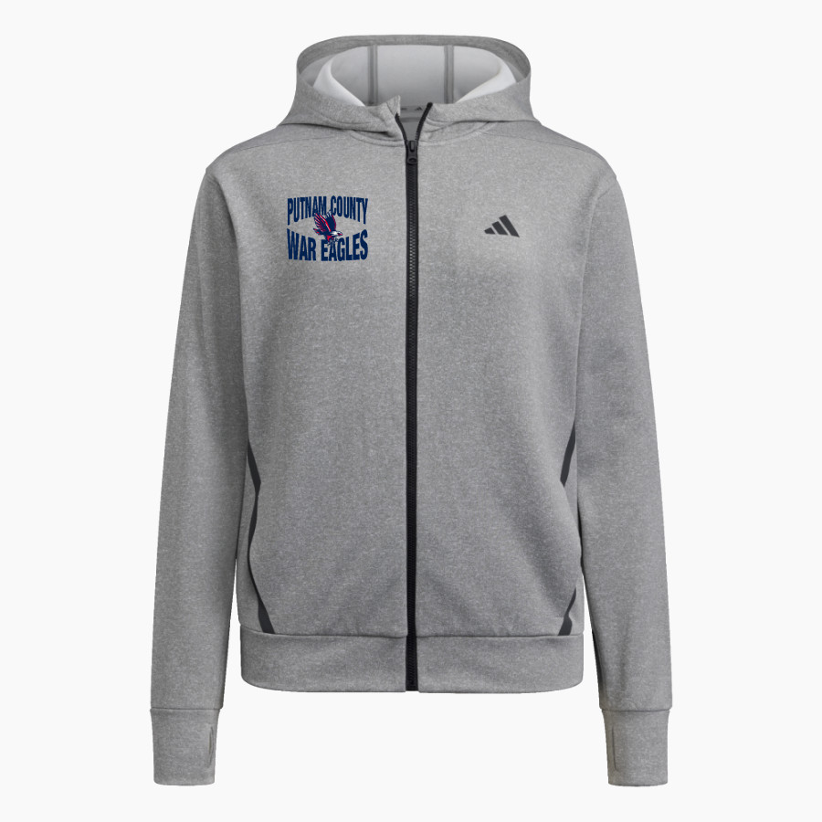 Putnam County War Eagles <span class="pdp-name-mascot">Putnam County War Eagles</span> adidas Women's Game & Go Full Zip Training Hoody