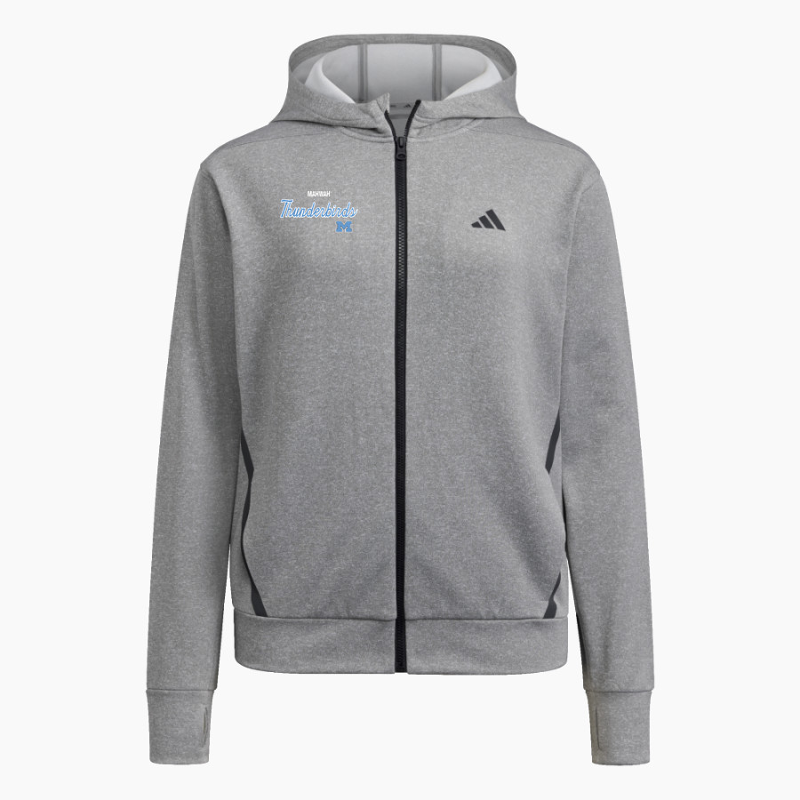 Mahwah Thunderbirds <span class="pdp-name-mascot">Mahwah Thunderbirds</span> adidas Women's Game & Go Full Zip Training Hoody