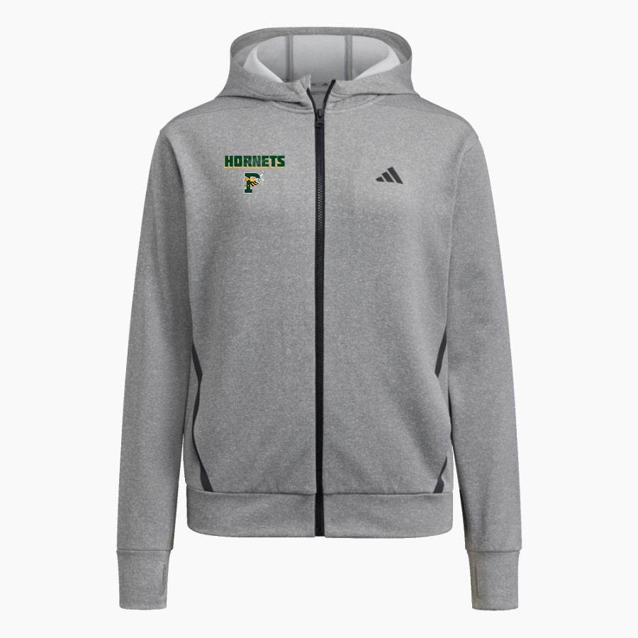 PREBLE HIGH SCHOOL HORNETS adidas Women's Game & Go Full Zip Training Hoody
