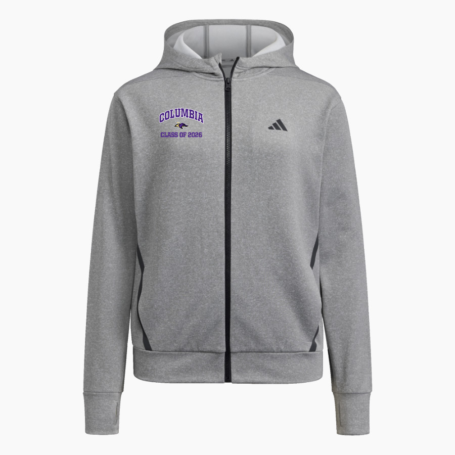 COLUMBIA HIGH SCHOOL COYOTES adidas Women's Game & Go Full Zip Training Hoody