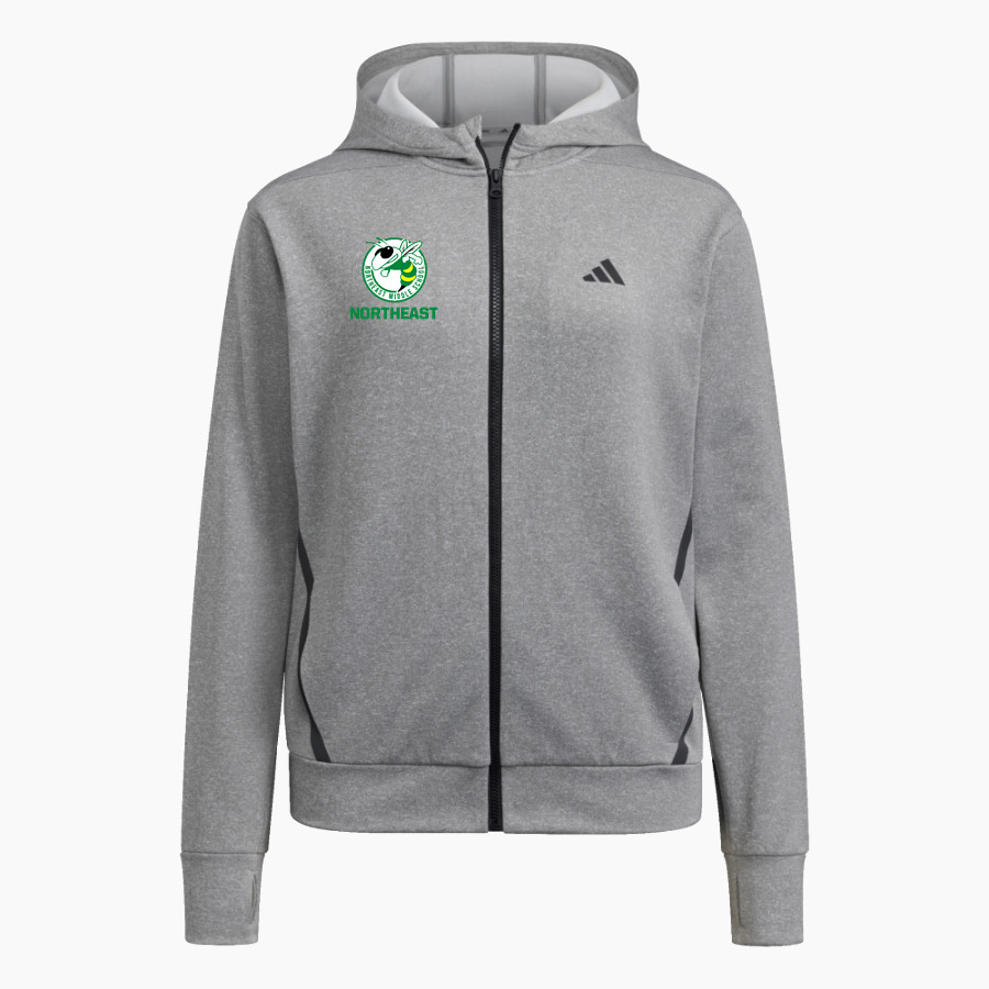 Northeast Hornets <span class="pdp-name-mascot">Northeast Hornets</span> adidas Women's Game & Go Full Zip Training Hoody