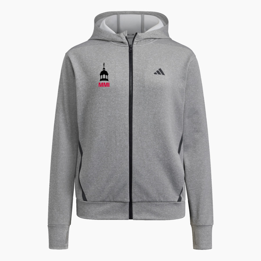 MMI PREPARATORY SCHOOL PREPPERS <span class="pdp-name-mascot">MMI PREPARATORY PREPPERS</span> adidas Women's Game & Go Full Zip Training Hoody