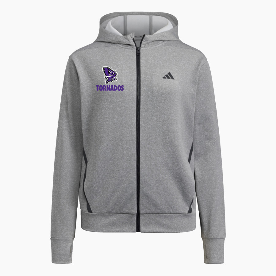 HERBERT HOOVER HIGH SCHOOL TORNADOS <span class="pdp-name-mascot">HERBERT HOOVER TORNADOS</span> adidas Women's Game & Go Full Zip Training Hoody