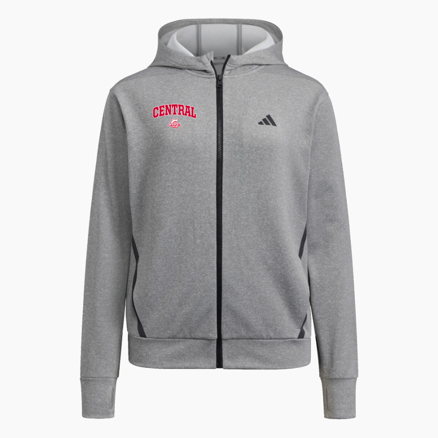 CENTRAL HIGH SCHOOL RED DEVILS <span class="pdp-name-mascot">CENTRAL RED DEVILS</span> adidas Women's Game & Go Full Zip Training Hoody