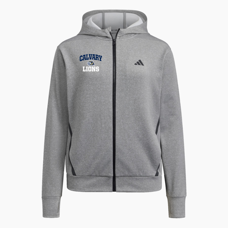 Calvary Lions adidas Women's Game & Go Full Zip Training Hoody