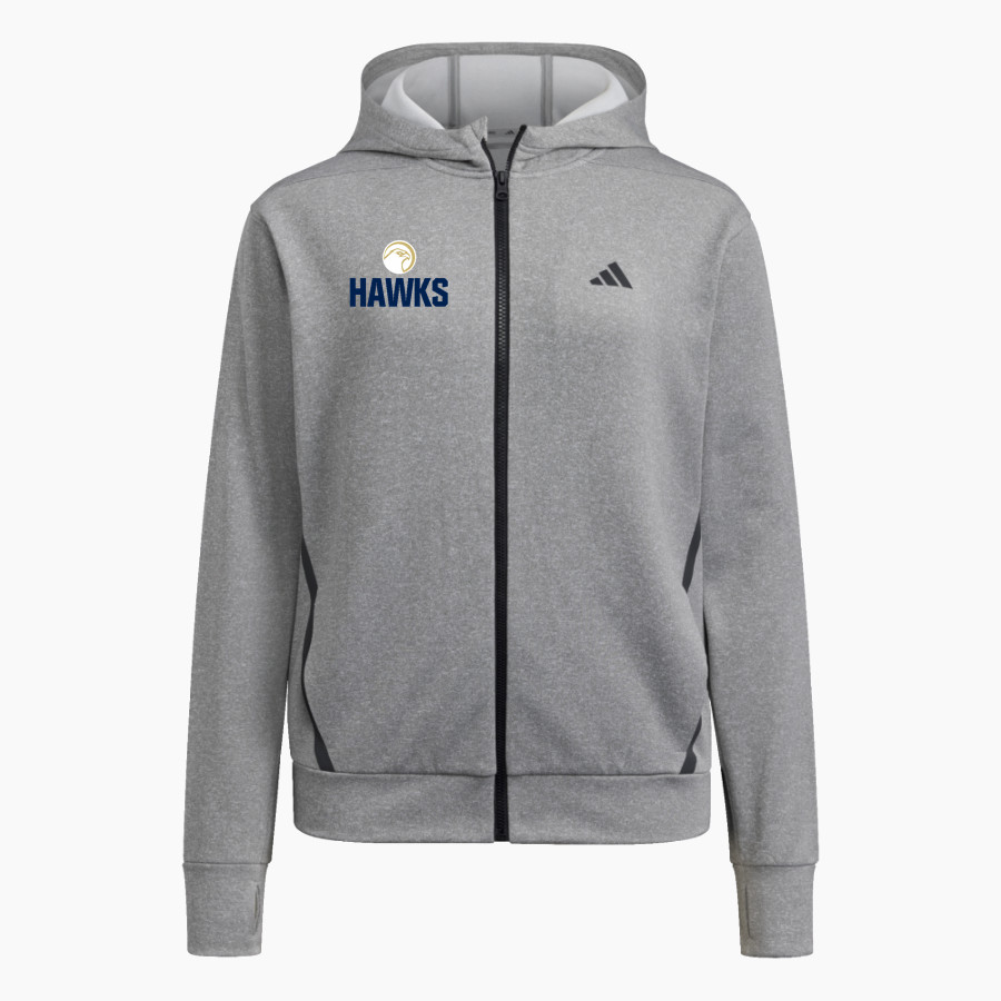 Holy Trinity Hawks <span class="pdp-name-mascot">Holy Trinity Hawks</span> adidas Women's Game & Go Full Zip Training Hoody