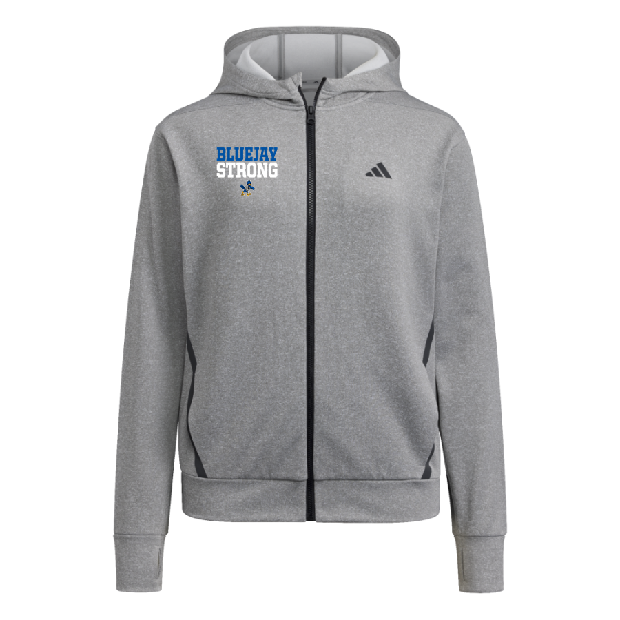 MANCOS HIGH SCHOOL BLUEJAYS <span class="pdp-name-mascot">MANCOS BLUEJAYS</span> adidas Women's Game & Go Full Zip Training Hoody