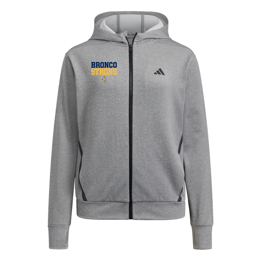 Bark River-Harris Broncos <span class="pdp-name-mascot">Bark-River Harris High School Broncos</span> adidas Women's Game & Go Full Zip Training Hoody