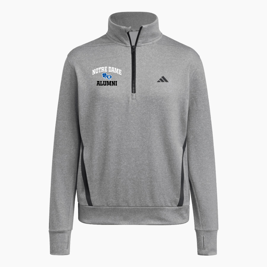 NOTRE DAME HIGH SCHOOL IRISH <span class="pdp-name-mascot">NOTRE DAME IRISH</span> adidas Women's Game & Go Training 1/4 Zip