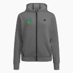 VICTORY CHRISTIAN SCHOOL CONQUERORS <span class="pdp-name-mascot">VICTORY CONQUERORS</span> adidas Women's Game & Go Full Zip Training Hoody Front Thumbnail