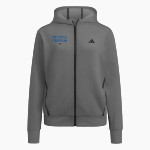 SALE CREEK Panthers Online Store <span class="pdp-name-mascot">SALE CREEK PANTHERS /LADY</span> adidas Women's Game & Go Full Zip Training Hoody Front Thumbnail