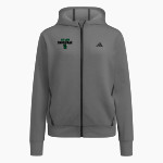 Zionsville Eagles <span class="pdp-name-mascot">Zionsville Eagles</span> adidas Women's Game & Go Full Zip Training Hoody Front Thumbnail