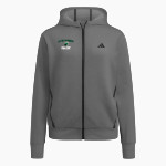 Calvary Christian Spartans <span class="pdp-name-mascot">Calvary Christian Spartans</span> adidas Women's Game & Go Full Zip Training Hoody Front Thumbnail