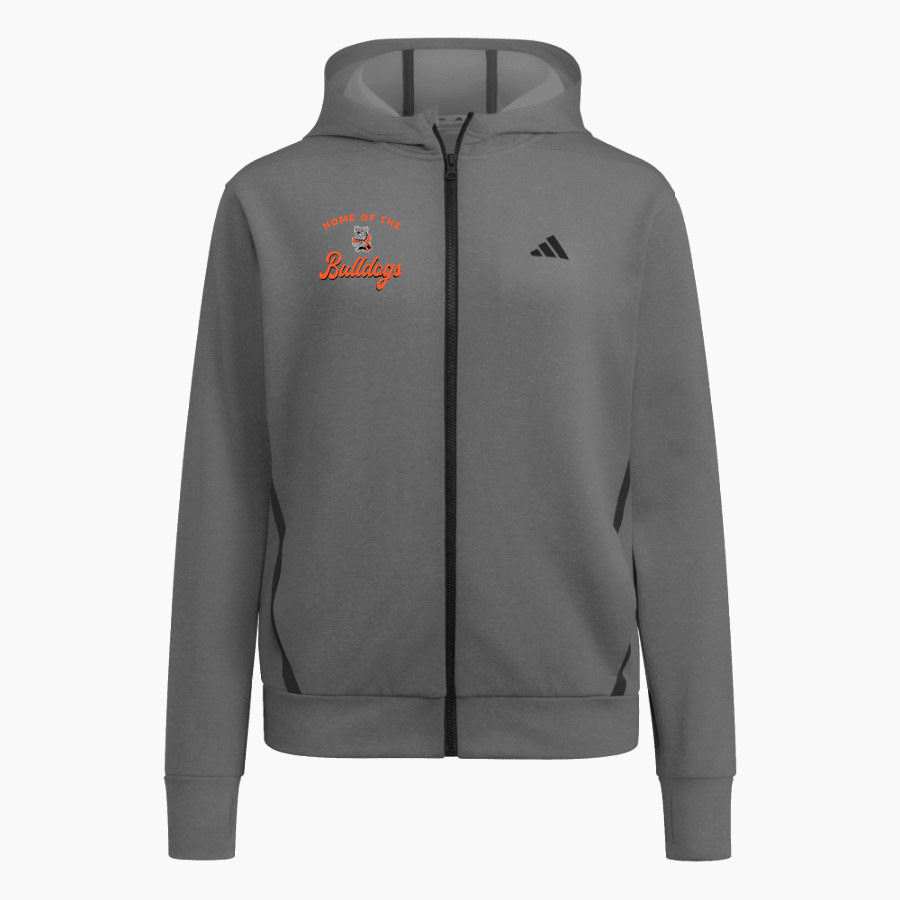 WATERLOO HIGH SCHOOL BULLDOGS <span class="pdp-name-mascot">WATERLOO BULLDOGS</span> adidas Women's Game & Go Full Zip Training Hoody