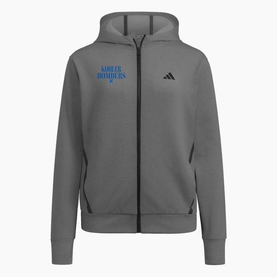 Kohler Bombers adidas Women's Game & Go Full Zip Training Hoody