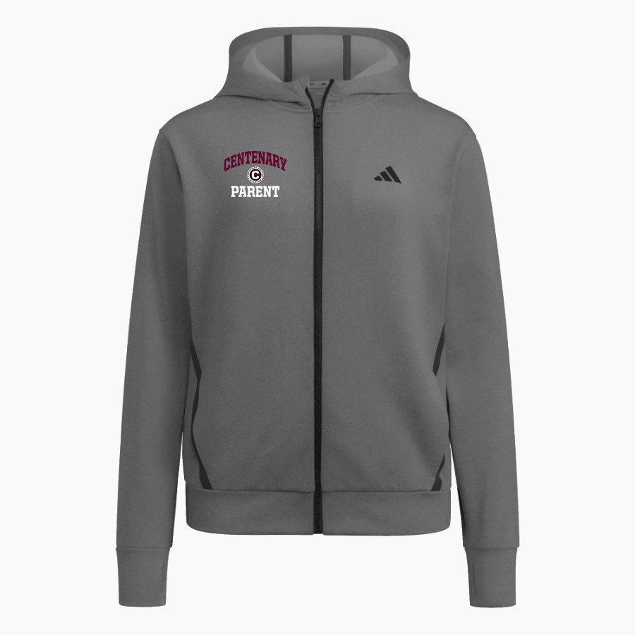 Centenary Gents <span class="pdp-name-mascot">Centenary Gents</span> adidas Women's Game & Go Full Zip Training Hoody