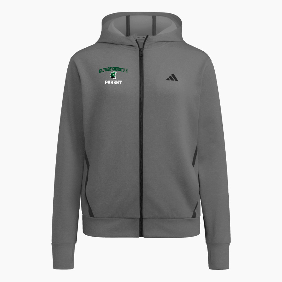 Calvary Christian Spartans <span class="pdp-name-mascot">Calvary Christian Spartans</span> adidas Women's Game & Go Full Zip Training Hoody