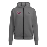 Gloversville High School <span class="pdp-name-mascot">Gloversville Dragon Huskies</span> adidas Women's Game & Go Full Zip Training Hoody Front Thumbnail