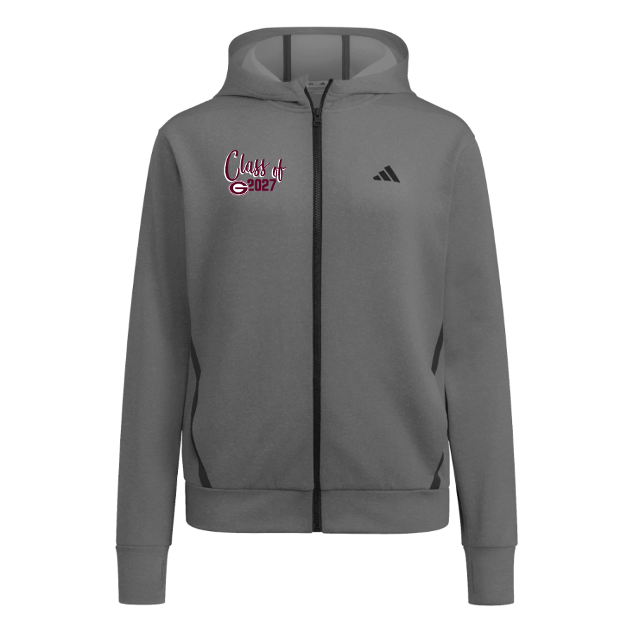 Gloversville High School <span class="pdp-name-mascot">Gloversville Dragon Huskies</span> adidas Women's Game & Go Full Zip Training Hoody