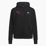 FORRESTON HIGH SCHOOL CARDINALS <span class="pdp-name-mascot">FORRESTON CARDINALS</span> adidas Women's Game & Go Full Zip Training Hoody Front Thumbnail