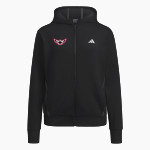 Northwest Nazarene Nighthawks <span class="pdp-name-mascot">Northwest Nazarene University Nighthawks</span> adidas Women's Game & Go Full Zip Training Hoody Front Thumbnail