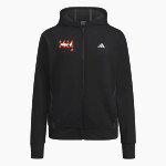 WIRT COUNTY HIGH SCHOOL TIGERS adidas Women's Game & Go Full Zip Training Hoody Front Thumbnail