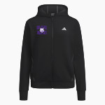 MILFORD CENTRAL SCHOOL WILDCATS adidas Women's Game & Go Full Zip Training Hoody Front Thumbnail