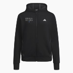 GRANVILLE HIGH SCHOOL BLUE ACES <span class="pdp-name-mascot">GRANVILLE BLUE ACES</span> adidas Women's Game & Go Full Zip Training Hoody Front Thumbnail