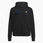 Morris Jeff Pelicans adidas Women's Game & Go Full Zip Training Hoody Front Thumbnail