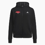BISHOP MCCORT HIGH SCHOOL CRUSHERS <span class="pdp-name-mascot">BISHOP MCCORT CRUSHERS</span> adidas Women's Game & Go Full Zip Training Hoody Front Thumbnail