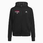 HAWKEN SCHOOL HAWKS <span class="pdp-name-mascot">HAWKEN HAWKS</span> adidas Women's Game & Go Full Zip Training Hoody Front Thumbnail