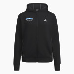 Northstar Christian Knights <span class="pdp-name-mascot">Northstar Christian Academy Knights</span> adidas Women's Game & Go Full Zip Training Hoody Front Thumbnail