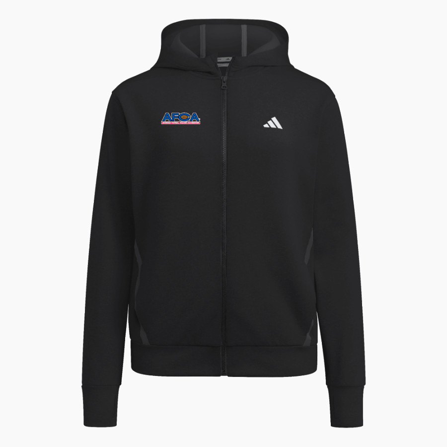 AFCA adidas Women's Game & Go Full Zip Training Hoody