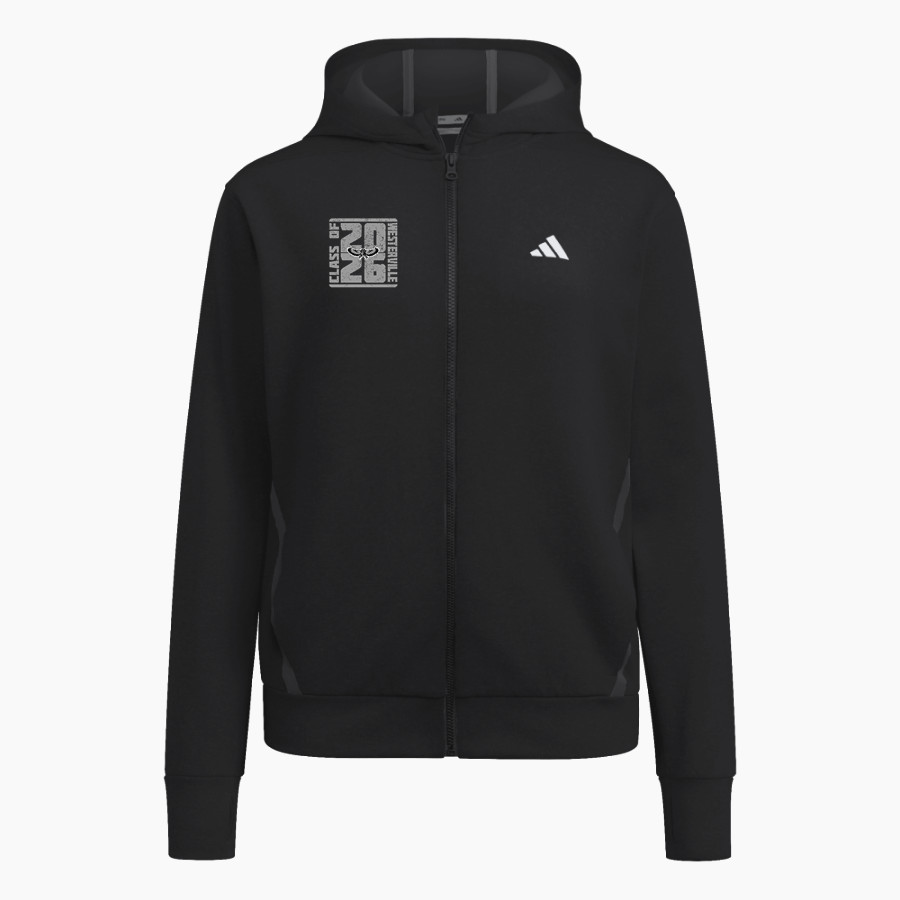 WESTERVILLE CENTRAL WARHAWKS <span class="pdp-name-mascot">WESTERVILLE WARHAWKS</span> adidas Women's Game & Go Full Zip Training Hoody