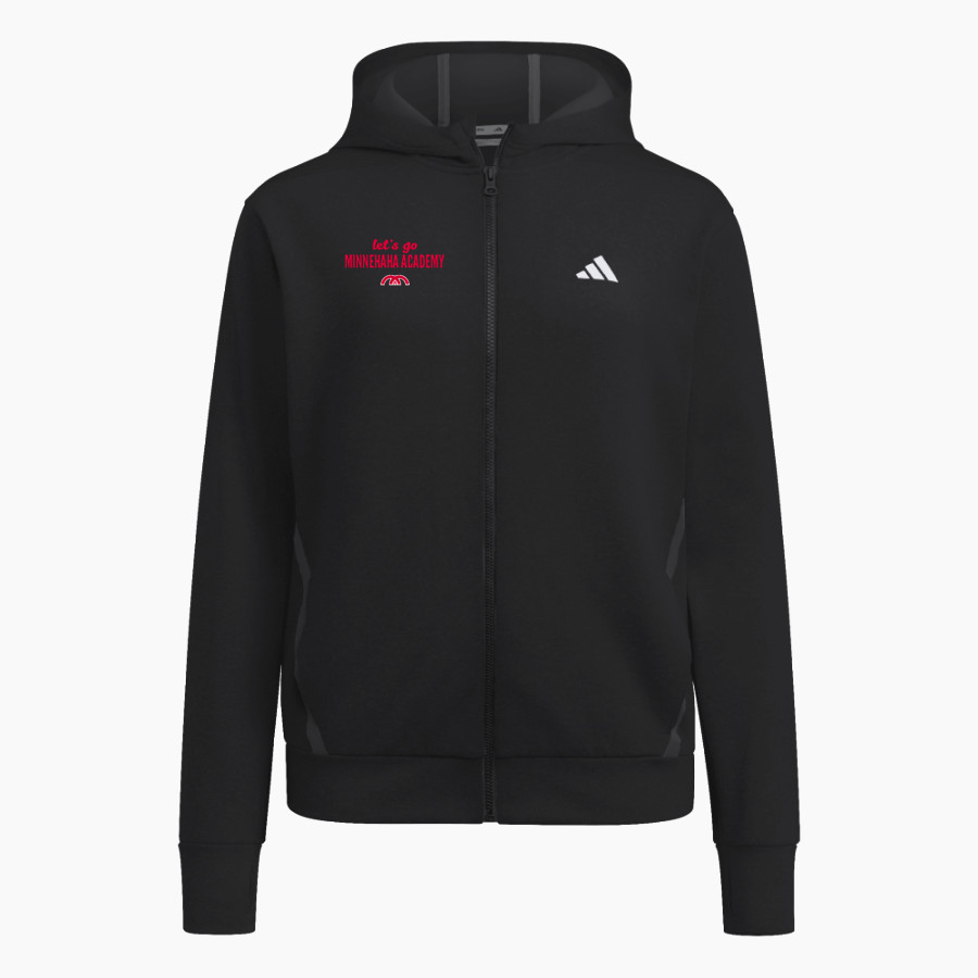 Minnehaha Academy Redhawks <span class="pdp-name-mascot">Minnehaha Academy Redhawks</span> adidas Women's Game & Go Full Zip Training Hoody