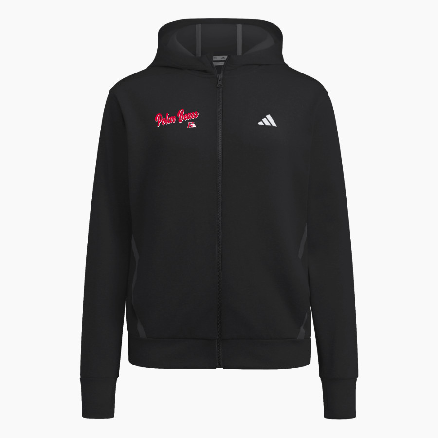 HORTONVILLE HIGH SCHOOL POLAR BEARS <span class="pdp-name-mascot">HORTONVILLE POLAR BEARS</span> adidas Women's Game & Go Full Zip Training Hoody