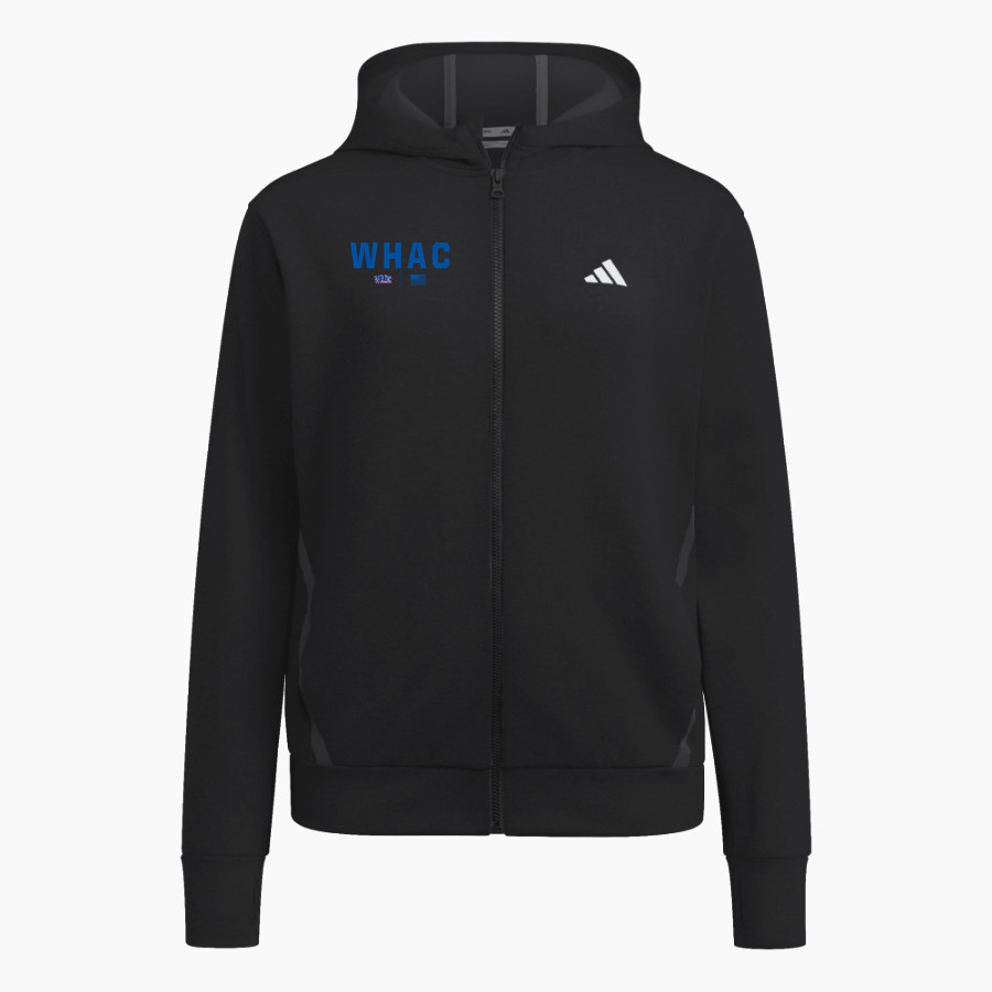 WOLVERINE-HOOSIER ATHLETIC CONFERENCE adidas Women's Game & Go Full Zip Training Hoody