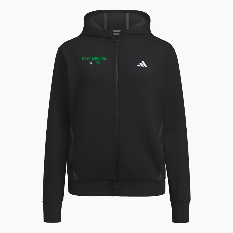 WEST MONONA HIGH SCHOOL SPARTANS adidas Women's Game & Go Full Zip Training Hoody